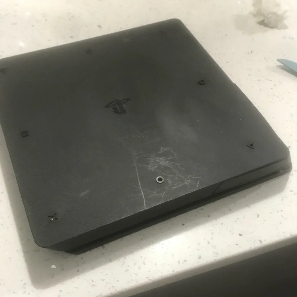 Sony Black Electronic Device with Connectivity Ports